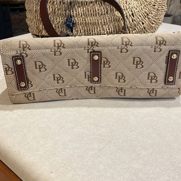 Dooney & Bourke Tan and Brown Tote Bag - Picture 15 of 15